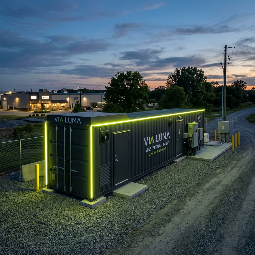 Commercial BESS Storage System Container
