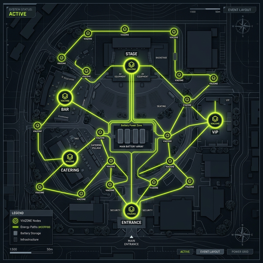 VIAZONE Distributed Power Planning Site Map